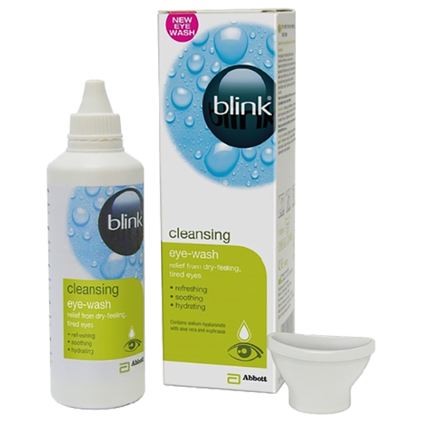 Blink cleansing eye-wash