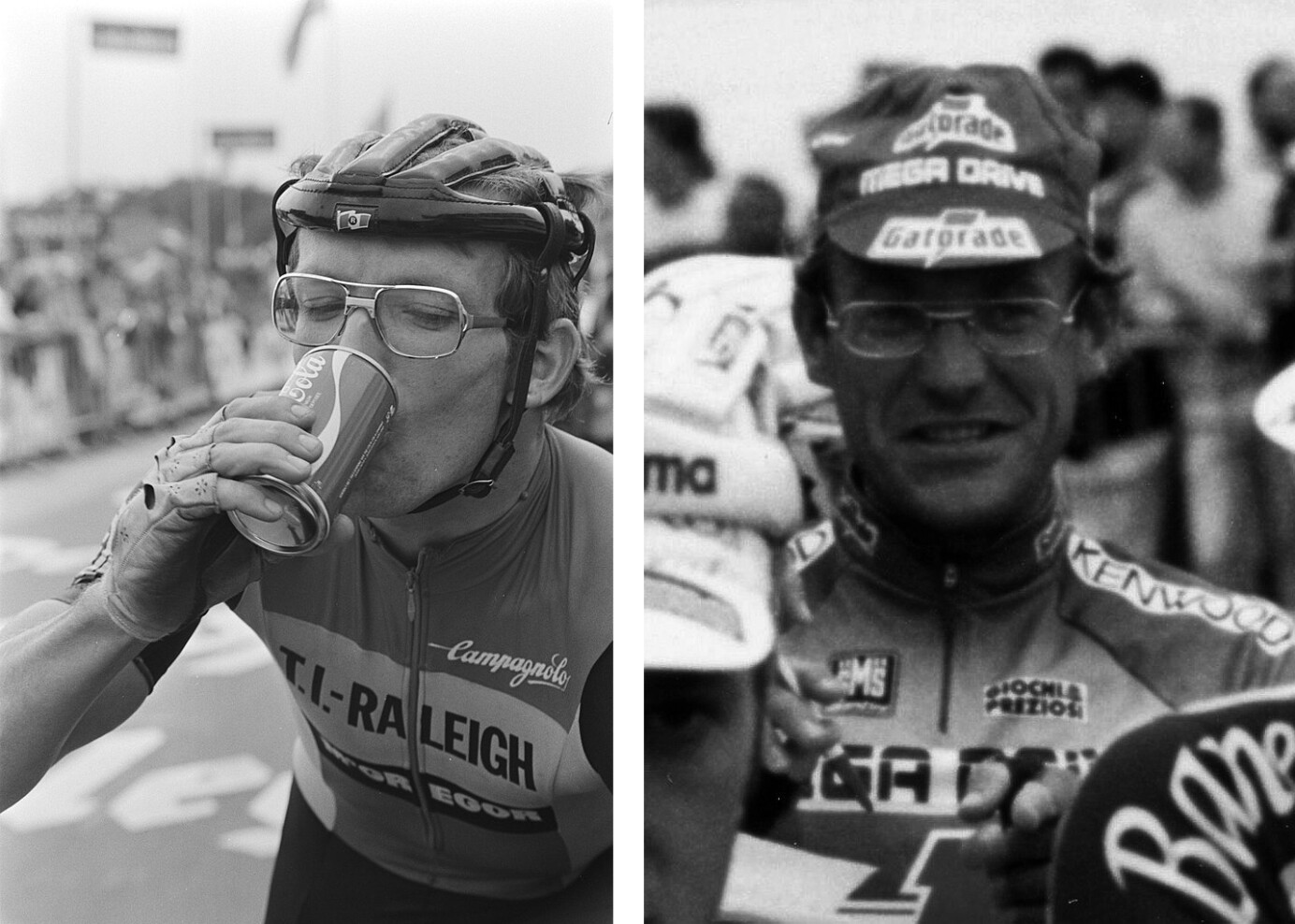 Jan Raas en Laurent Fignon