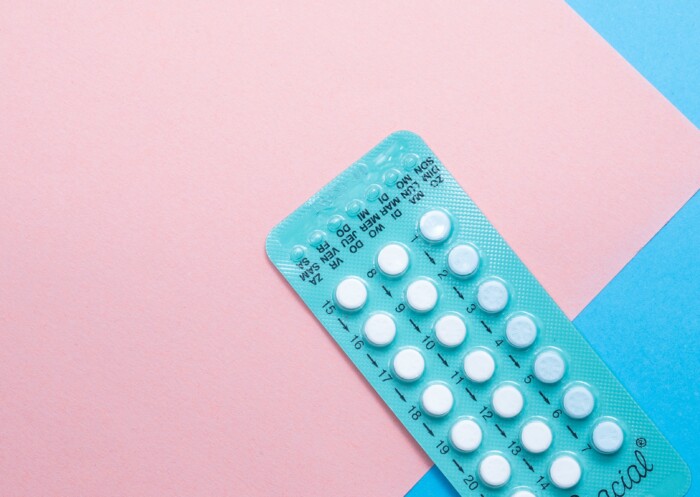 Een strip anticonceptiepillen