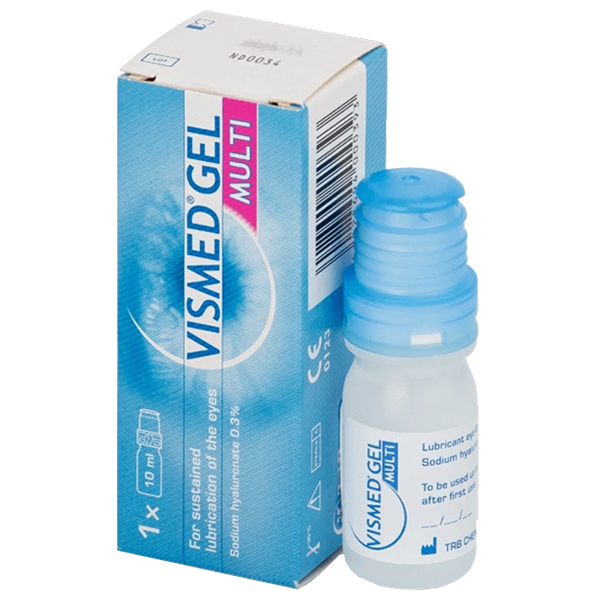 VISMED gel Multi bevat een hoog gehalte aan hyaluronzuur