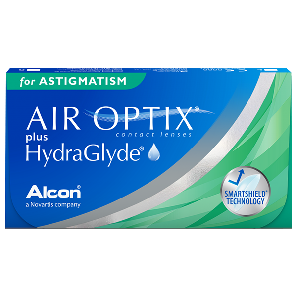 AIR OPTIX plus HydraGlyde for Astigmatism maandlens
