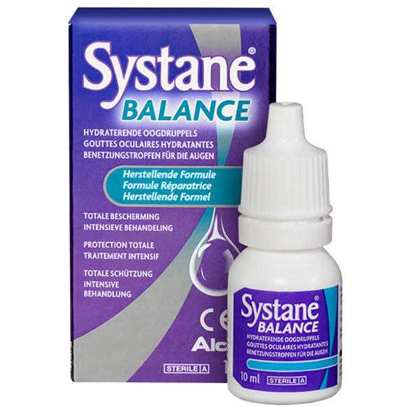 Systane Balance zijn hydraterende oogdruppels.