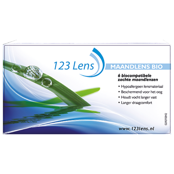 123 Maandlens Bio is een goed alternatief voor Frequency 55 aspheric