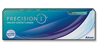 Precision 1 for astigmatism als alternatief voor Dailies AquaComfort Plus
