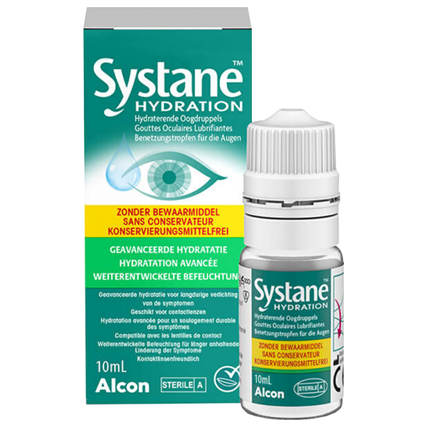 Flacon met Systane Hydration (zonder conserveringsmiddel)