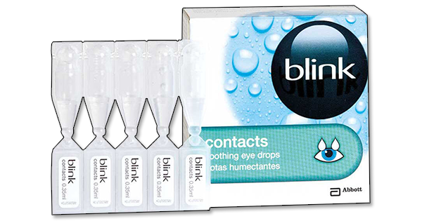 Blink contacts soothing eye drops (ampullen)