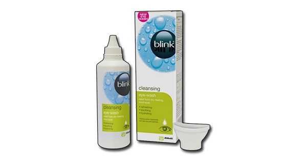 Blink cleansing eye-wash