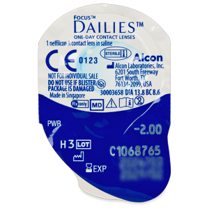 Focus Dailies All Day Comfort losse lens