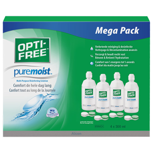 Opti-Free Puremoist Mega Pack 4x300ml
