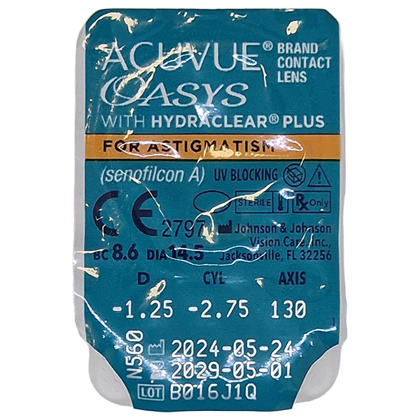 Acuvue Oasys for Astigtmatism 1-pack