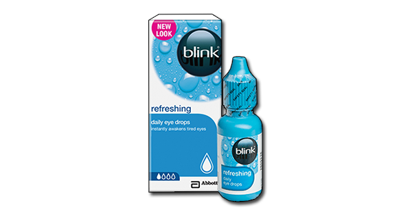 Blink refreshing daily eye drops