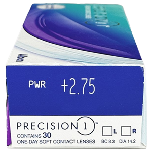 Precision 1 30-pack vooraanzicht met parameters