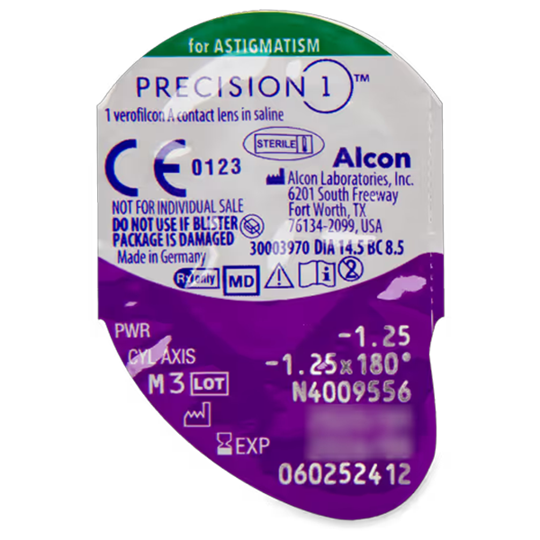 Precision 1 for Astigmatism
