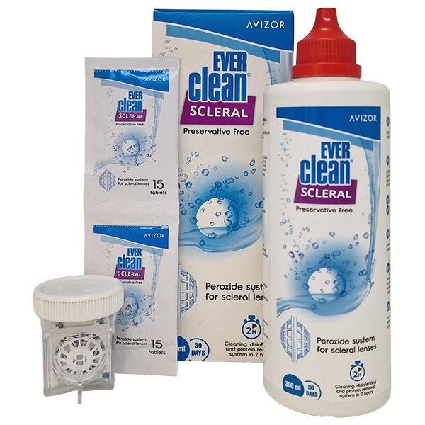 Ever Clean Scleral 300ml + 30 tabletten