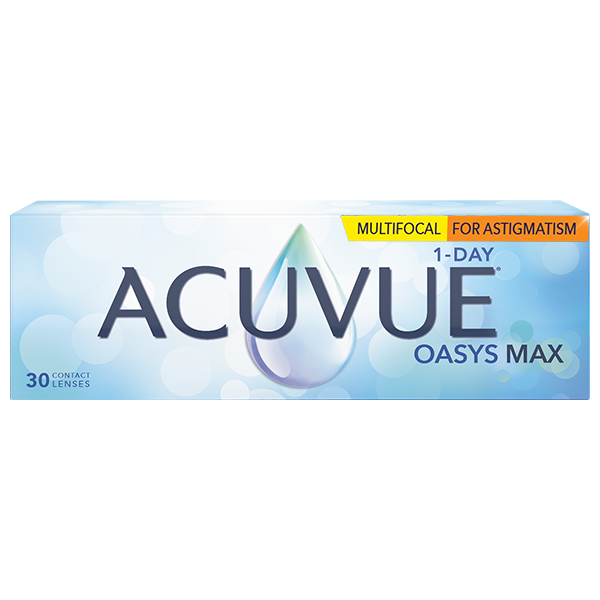 Acuvue Oasys Max 1-day Multifocal for Astigmatism