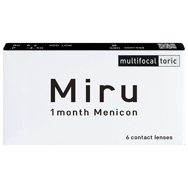 Miru 1month multifocal toric