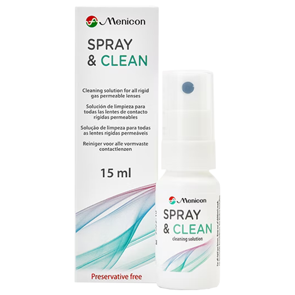 Menicon Spray  and  Clean
