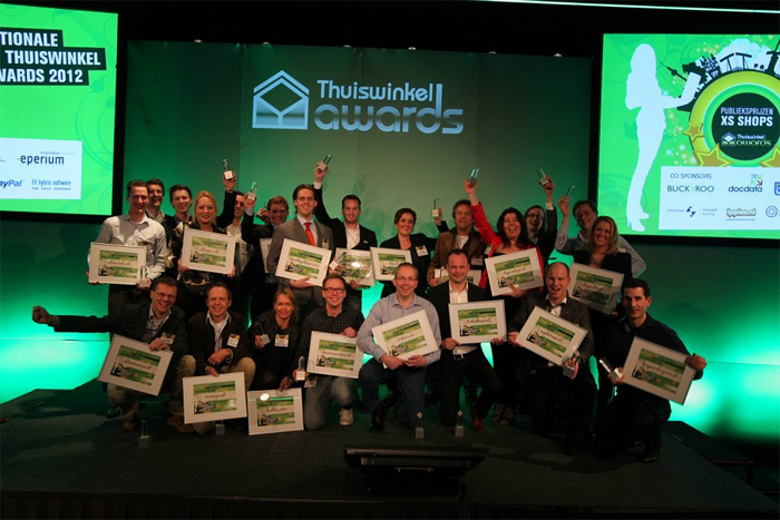 Alle winnaars Thuiswinkel Awards XS 2012